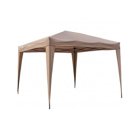 International Caravan Square Folding Gazebo, Khaki YF-3031-KH